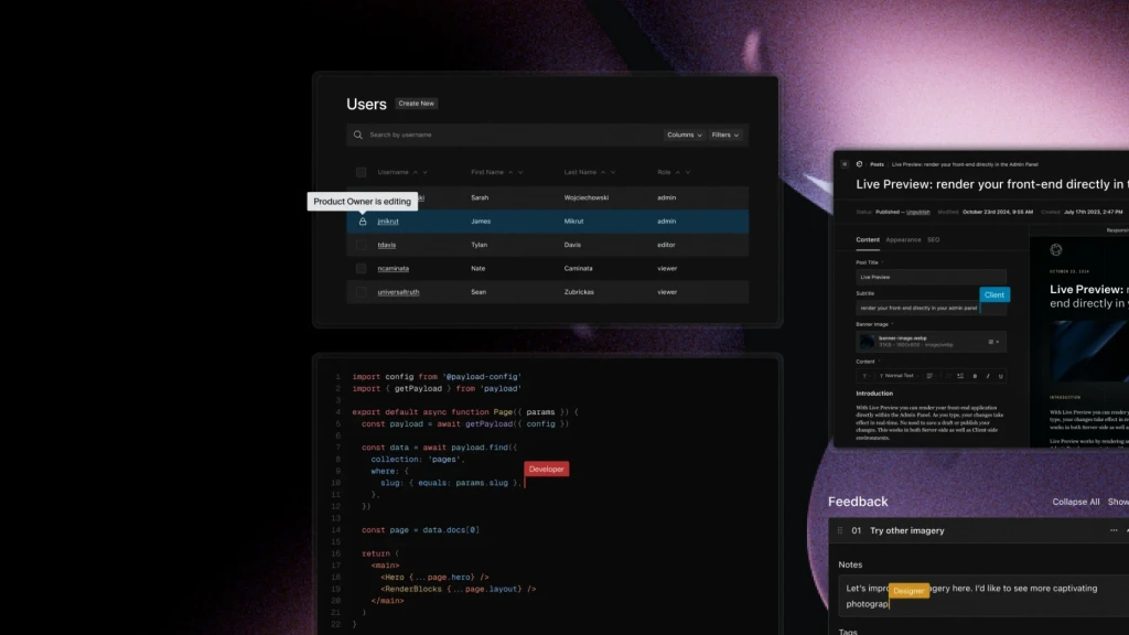 Enterprise-Grade CMS & App Framework for Modern Teams | Payload CMS